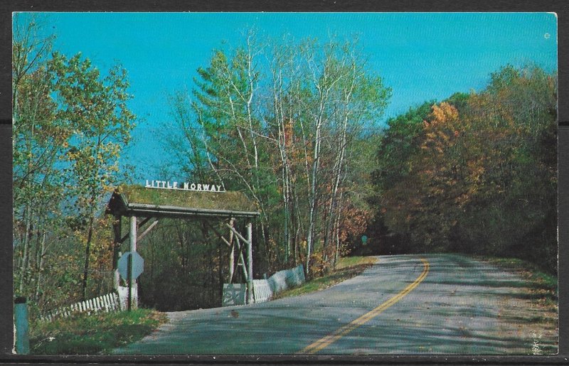 Wisconsin, Blue Mounds - Entrance To Little Norway - [WI-221]