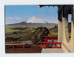 Postcard Mt. Fuji From, Nagao Pass, Japan