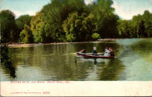 Indiana South Bend Boating On The St Joe River