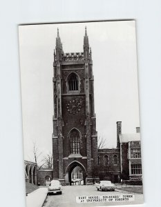 Postcard Hart House Soldiers Tower at University of Toronto Canada