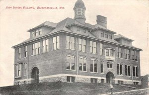 Blanchardville Wisconsin High School Vintage Postcard AA87433