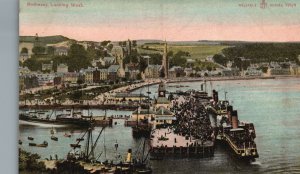 Vintage Postcard 1910's Rothesay Looking West Bute Scotland UK Reliable Series