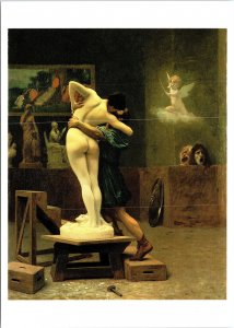 Pygmalion and Galatea, Jean-Leon Gerome oil Metropolitan Museum Art POSTCARD