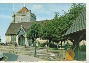 Sussex Postcard - Bexhill-on-Sea - St. Peter's Church - Old Town - Ref 18180A