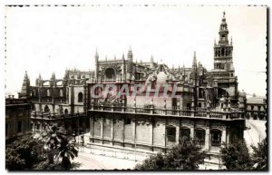 Old Postcard Sevilla Catedral y Giralda