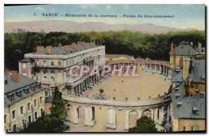 Old Postcard Nancy Hemicycle Palais De La Carriere From the Government