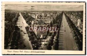 Paris - 16 - Avenue Foch and Avenue de la Grande Armee Old Postcard