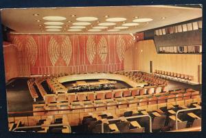 Postcard Used United Nations Economic & Social Chamber NY LB