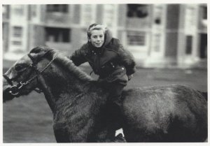 Amelia Troubridge Urban Cowboys Irish Dublin Equestrian Postcard