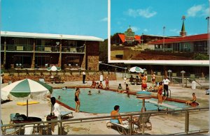 Howard Johnson's Motor Lodge and Restaurant Hot Springs Ntl Park Postcard PC420