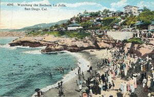 USA California San Diego Watching the Bathers La Jolla 07.01 