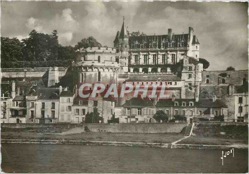 Postcard Modern Amboise Indre et Loire Chateau