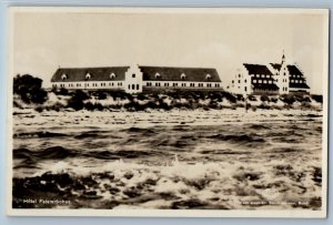 Falsterbo Skane Sweden Postcard Hôtel Falsterbohus c1920's Posted RPPC Photo