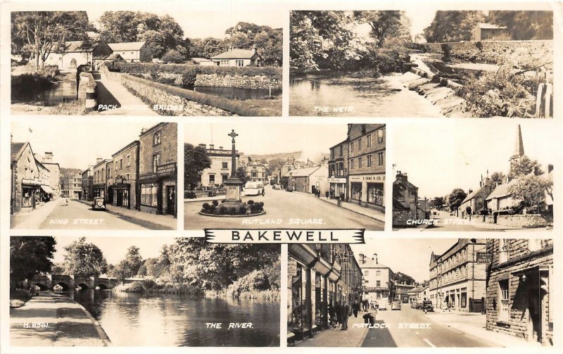 br108096 bakewell uk real photo