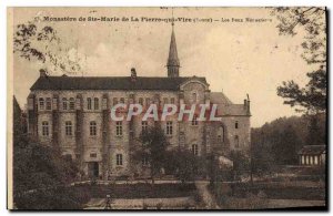 Old Postcard Monastery of St. Mary of the Stone that turns the two monasteries