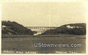 Real Photo, French King Bridge - Mohawk Trail, Maine ME  