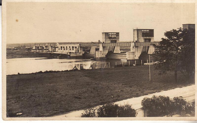 Germany - Opening of Dam Eddersheim a. Main 1934 RP