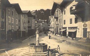 Real Photo 1920's, France and Germany, Street, House, Plane,Three Old Post Cards