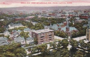 Nebraska Lincoln Birds Eye View From Capitol Dome