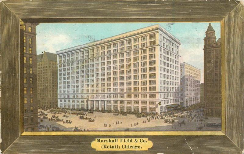 c1910 Postcard Marshall Field & Co. Retail Department Store Chicago IL posted 