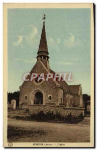 Old Postcard Auberive L & # 39Eglise