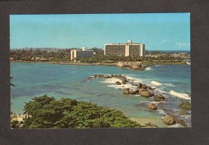 PR The Caribe Hilton Hotel San Juan Puerto Rico Postcard