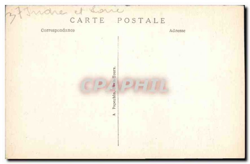 Postcard Old Tours Basilica St. Martin Laloux architect