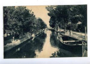 173124 SPAIN ZARAGOZA Paisaje del Canal Imperial Vintage PC