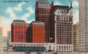 Vintage Postcard 1930's Hotel Adolphus Largest Home Century Room Dallas Texas