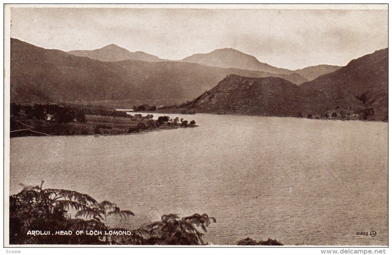 Head Of Loch Lomond, ARDLUI, Scotland, UK, 1910-1920s