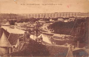 BF4812 le blanc vue sur la creuse et le viaduc indre france