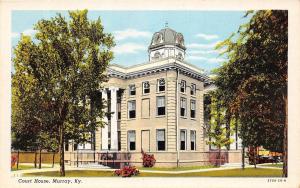 Kentucky Ky Postcard c1920-30s MURRAY County Court House Building