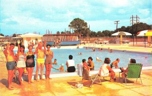 Kensington Park FL Homes & Swimming Pool Postcard