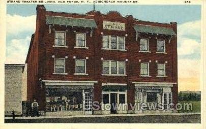 Strand Theater Bldg in Old Forge, New York