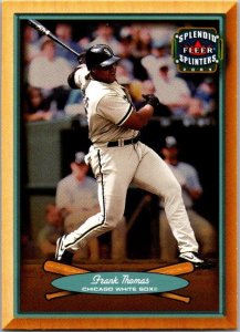 2003 Fleer Baseball Card Frank Thomas Chicago White Sox sk20110