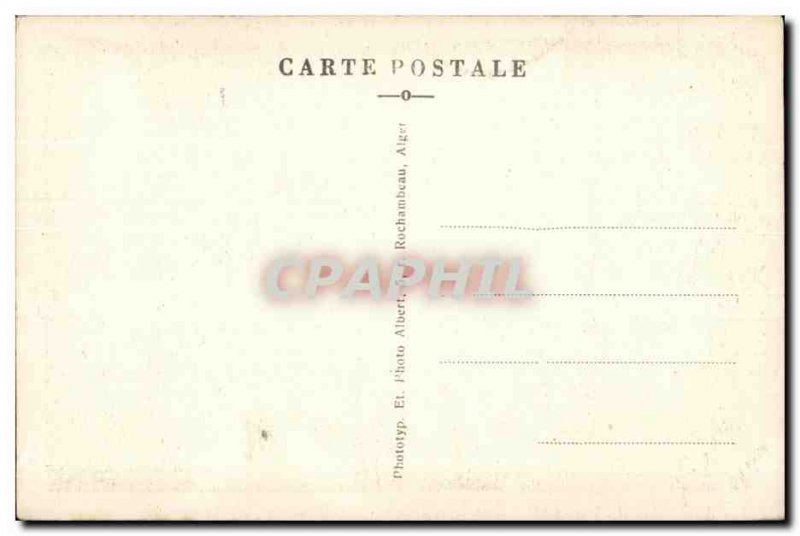 Old Postcard Morocco Taza Arab City