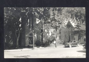 RPPC ELDORA IOWA CONGREGATIONAL CHURCH VINTAGE REAL PHOTO POSTCARD