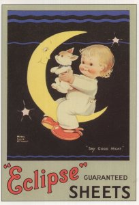 Mabel Lucie Attwell Eclipse Sheets Museum Exhibit Postcard