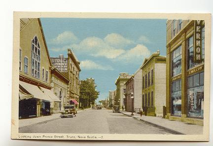 Cars, Prince Street, Truro Nova Scotia,