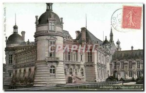 Old Postcard Chantilly castle