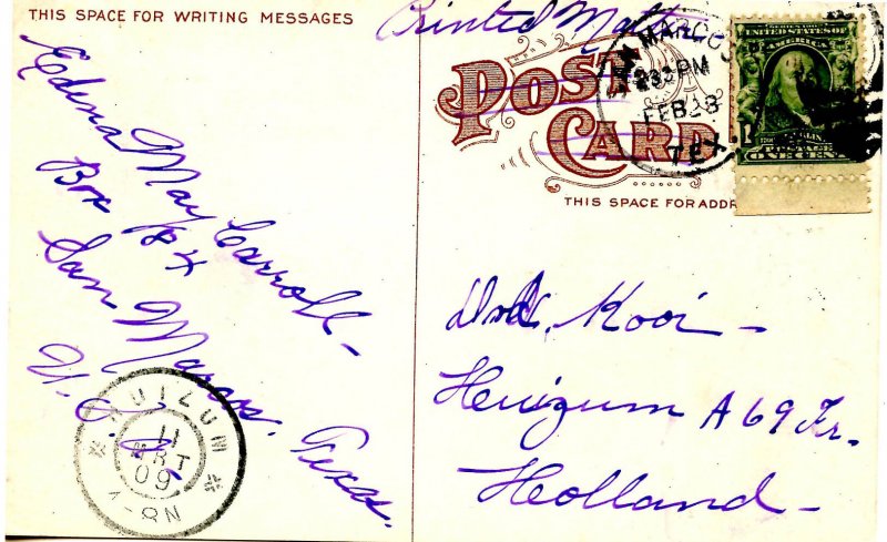 TX - Waco. Franklin Street Circa 1909