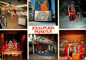 Finland Arctic Circle Rovaniemi Santa Claus Village Multi View 1990