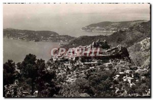 CPM Eze Le Nid D & # 39Aigle Vue Generale Cap Ferrat