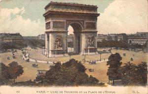 BR92620 paris l arc de triomphe et la place de l etoile  france