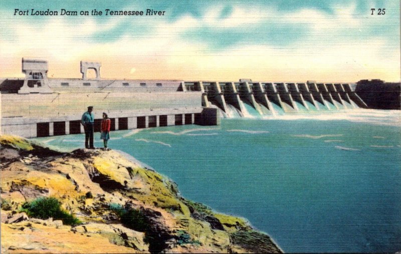 Tennessee Fort Loudon Dam On The Tennessee River