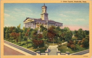 State Capitol Nashville Tennessee Postcard PC236