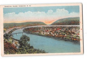Wheeling West Virginia WV Postcard 1915-1930 Wheeling Island
