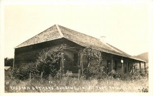 Postcard RPPC 1930s California Fort Ross Russian Officers Building CA24-1923