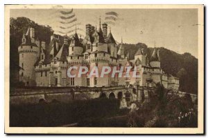 Postcard Old Castle Rigny Usse overview North East