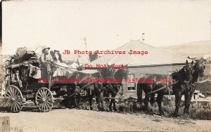 OR, Lakeview, Oregon, RPPC, Alturas & Lakeview Stage Company, Photo